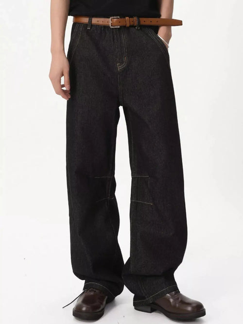 Men's Wide-Leg Jeans  COOLANDBAG