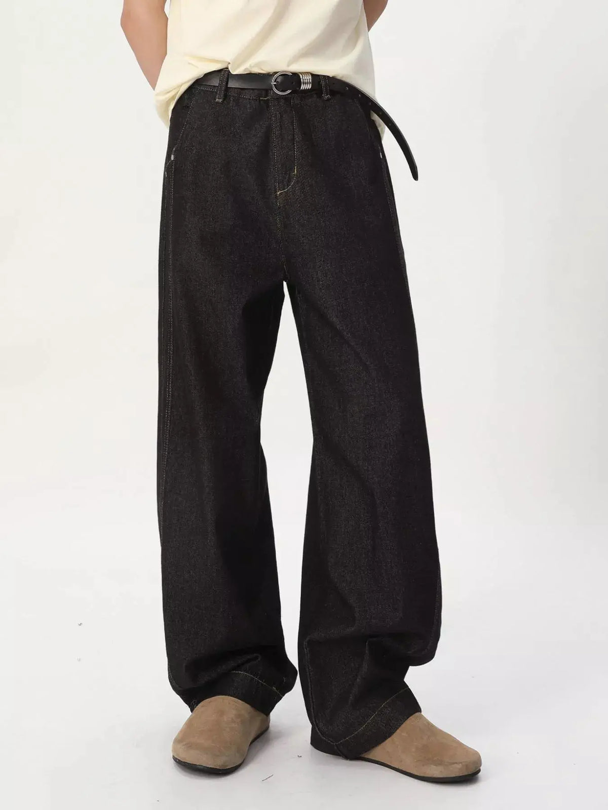Jean Wide Leg Homme