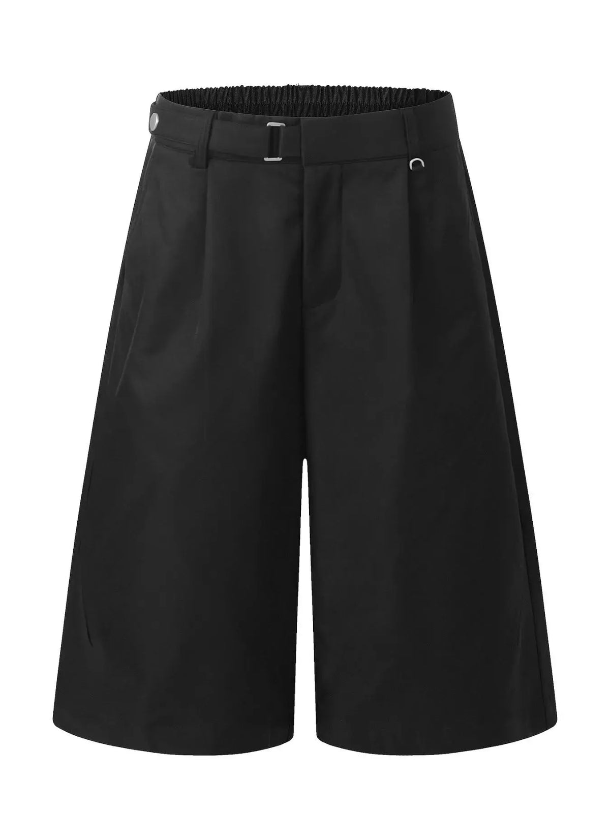 Men's Wide Leg Pleated Capris  COOLANDBAG