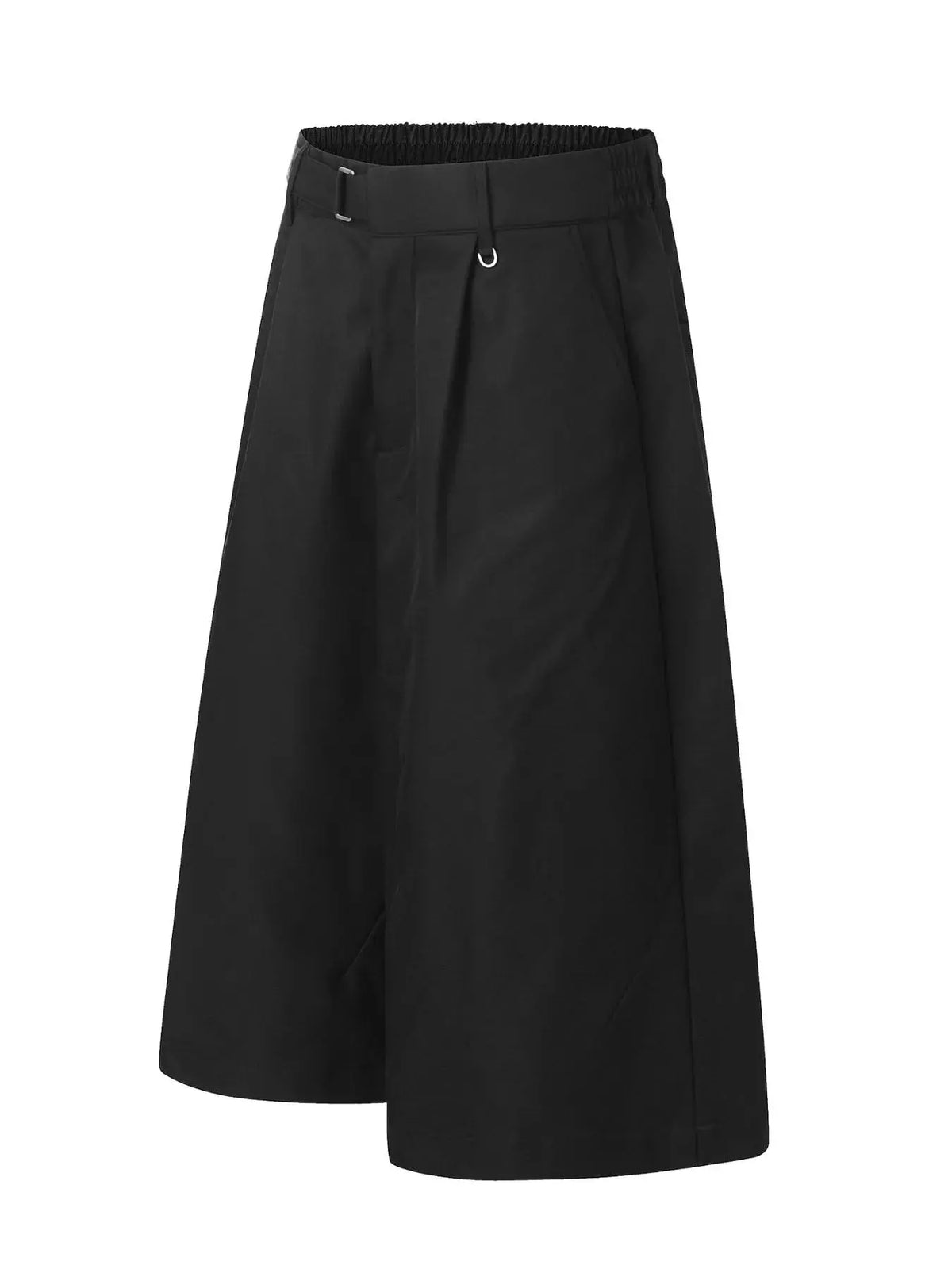 Men's Wide Leg Pleated Capris  COOLANDBAG