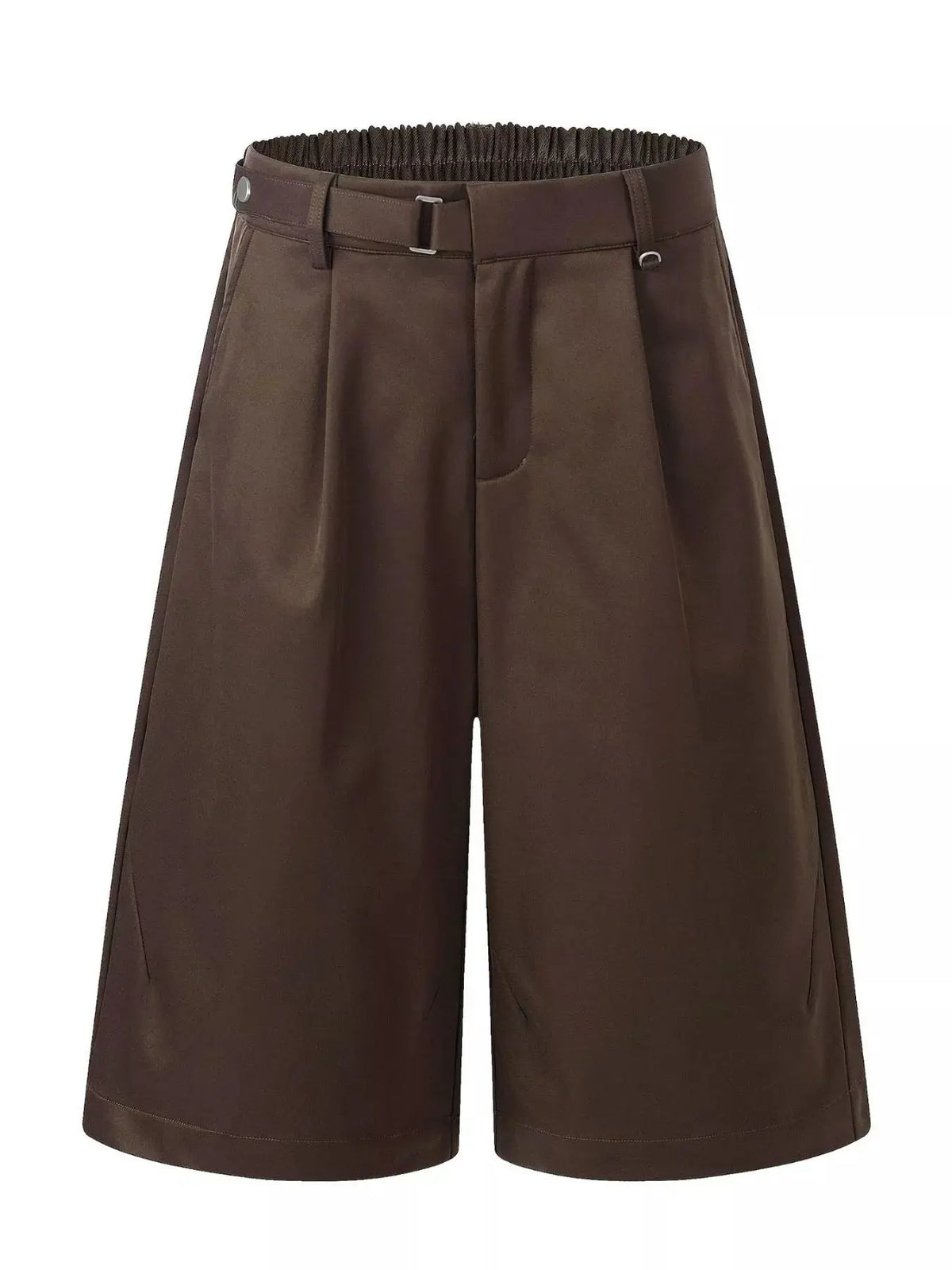 Men's Wide Leg Pleated Capris  COOLANDBAG