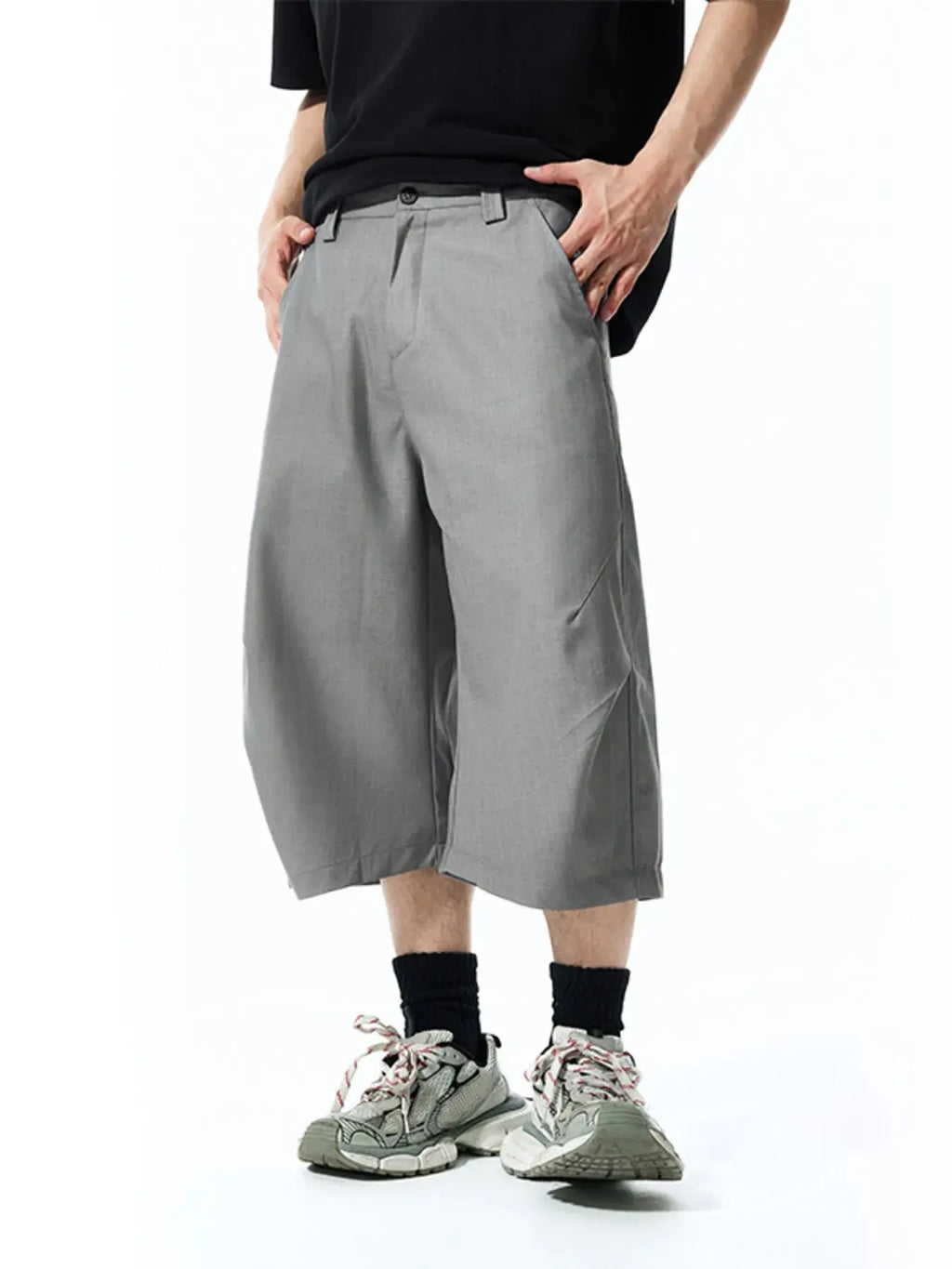 Men's Wide Leg Shorts  COOLANDBAG