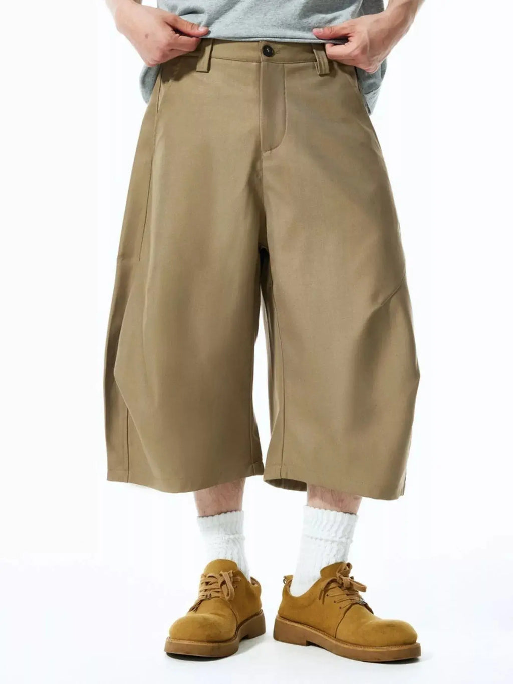 Men's Wide Leg Shorts  COOLANDBAG