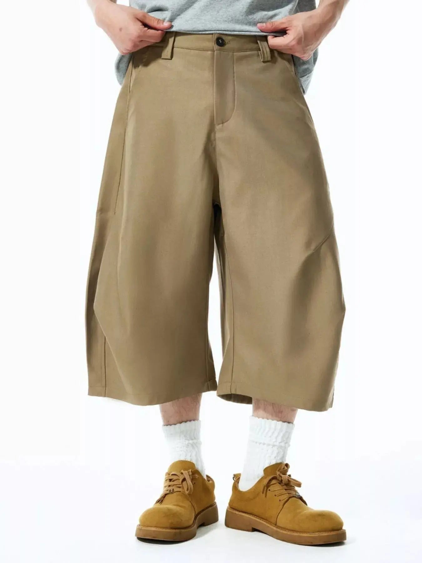 Men's Wide Leg Shorts  COOLANDBAG