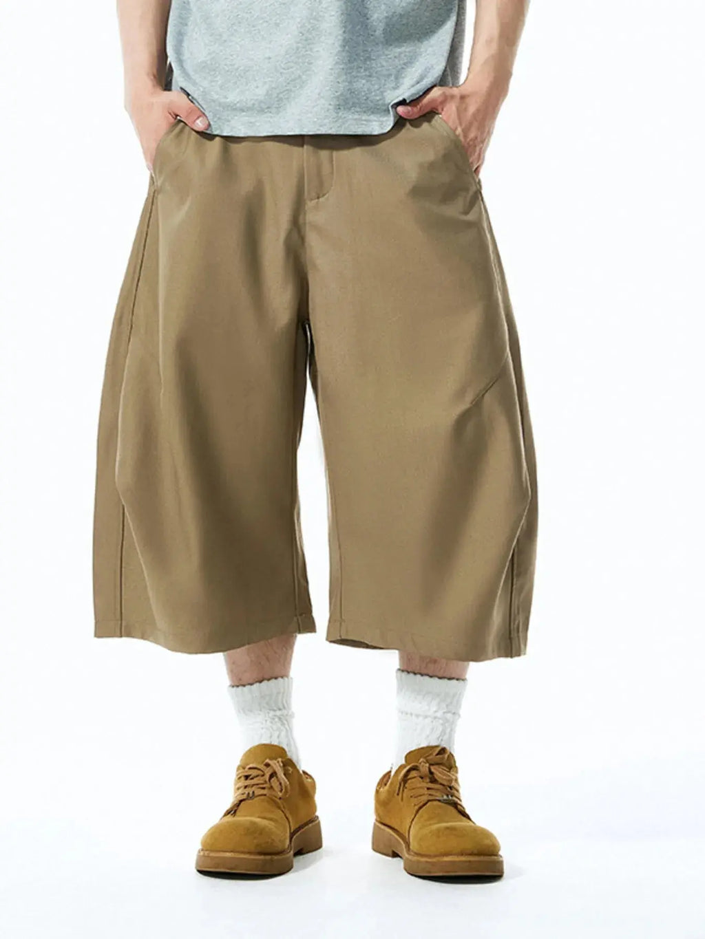 Men's Wide Leg Shorts  COOLANDBAG