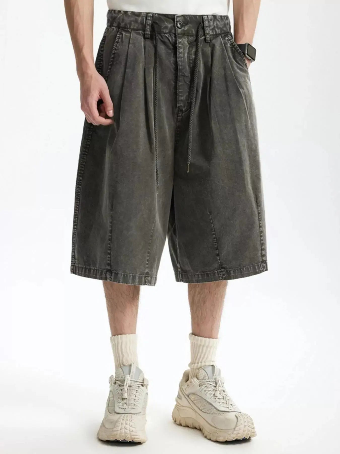 Men's Wide-Leg Shorts  COOLANDBAG