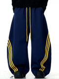 Men's Wide-Leg Striped Pants  COOLANDBAG