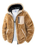 Men's Zip Up Fleece Hooded Jacket  COOLANDBAG