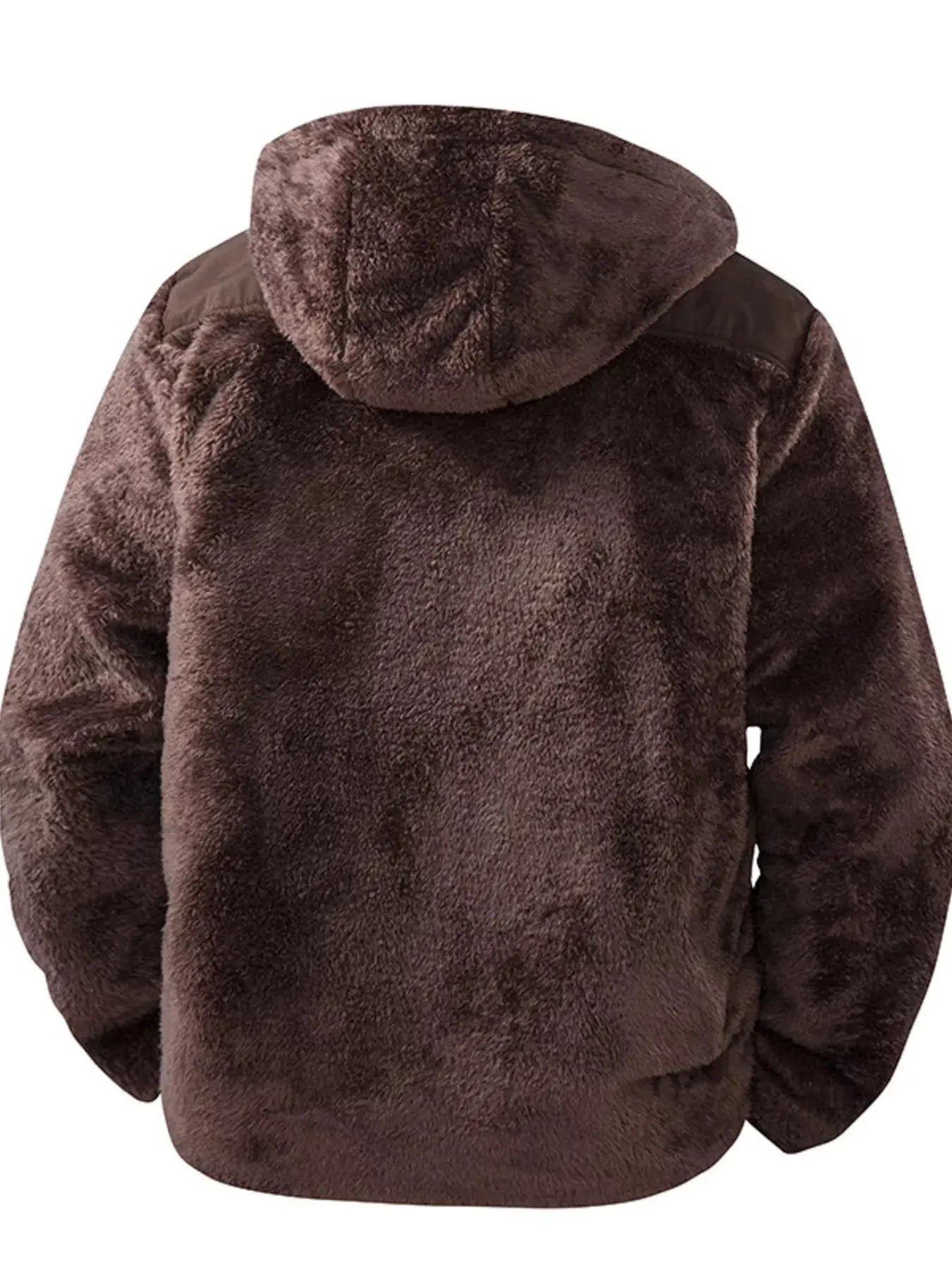Men's Zip Up Fleece Hooded Jacket  COOLANDBAG