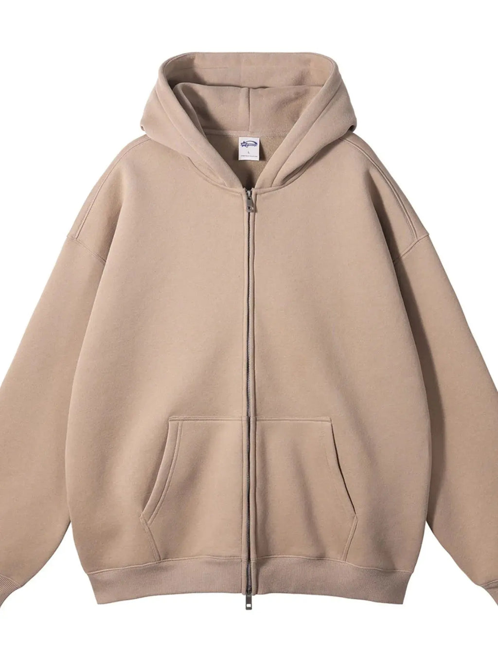 Men's Zip-Up Fleece Hoodie  COOLANDBAG