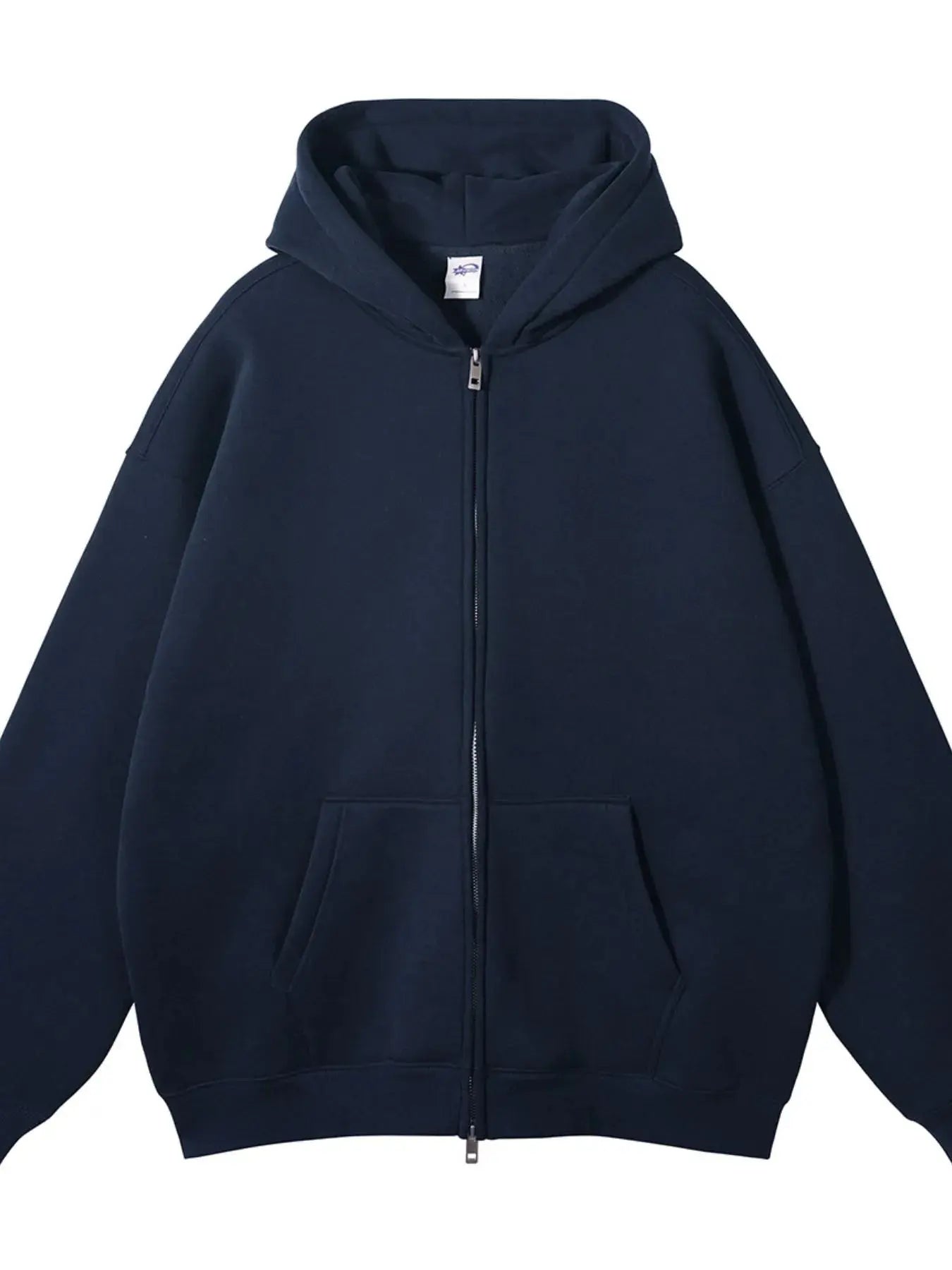 Men's Zip-Up Fleece Hoodie  COOLANDBAG