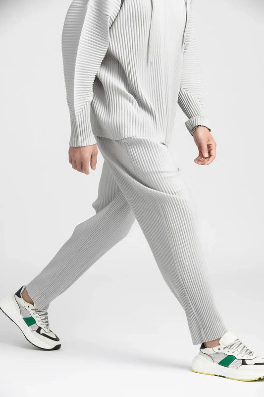 Miyake pantalons plissés pour hommes pantalons décontractés hommes japonais Streetwear hommes mode Style japonais pantalon Baggy pantalon sauvage  COOLANDBAG