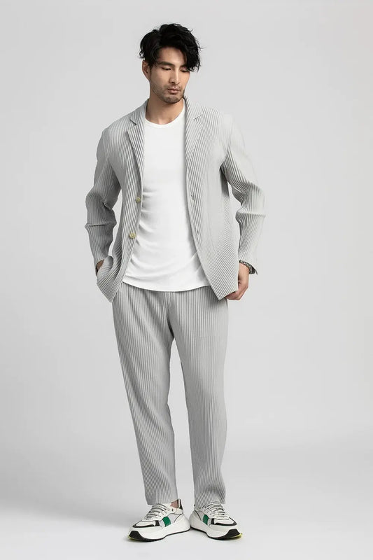 Miyake pantalons plissés pour hommes pantalons décontractés hommes japonais Streetwear hommes mode Style japonais pantalon Baggy pantalon sauvage  COOLANDBAG
