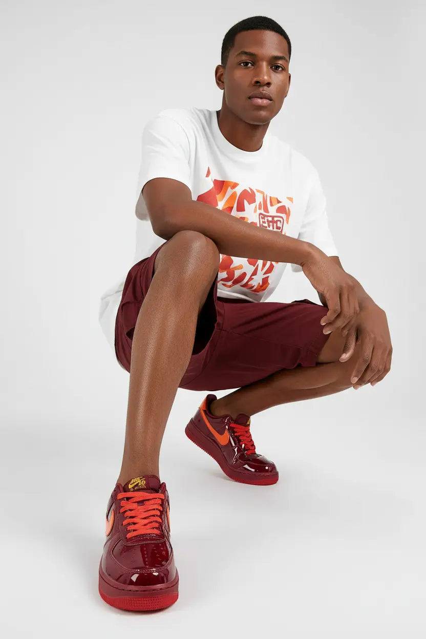 Nike Air Force 1 Low Patent Leather Rouge  COOLANDBAG