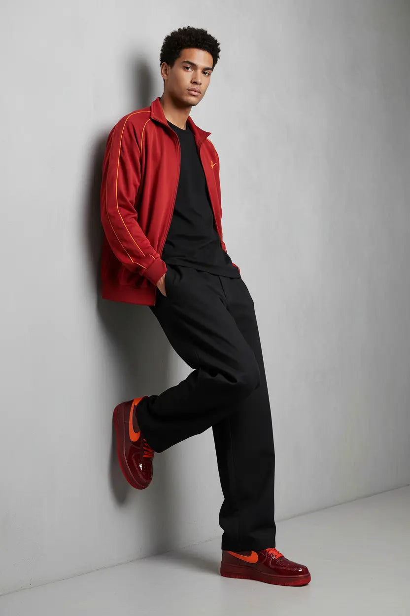 Nike Air Force 1 Low Patent Leather Rouge  COOLANDBAG
