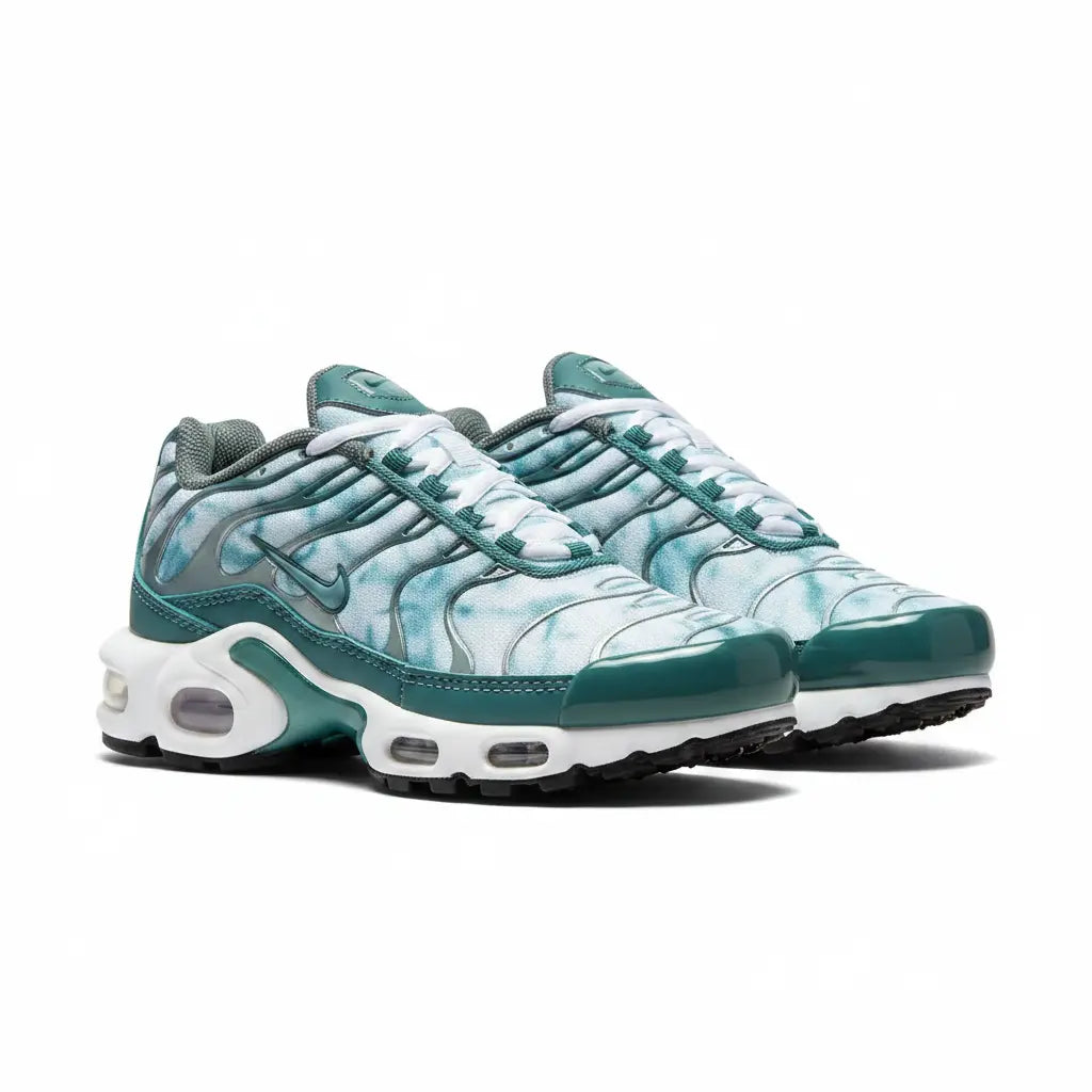 Nike TN Enfant Teal Bleu Tie-Dye