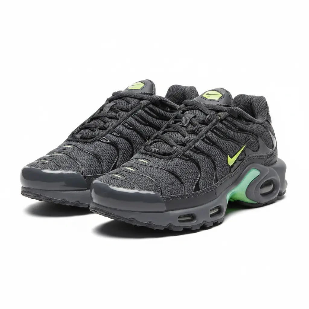 Nike TN Enfant Gris Foncé Volt Mint