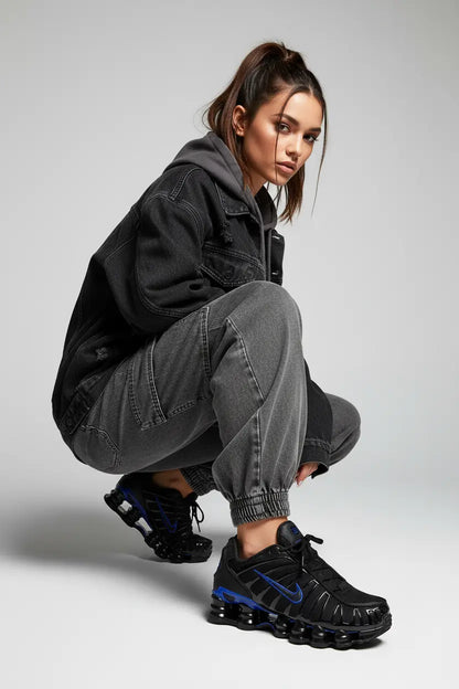 Nike Shox TL Black Blue  COOLANDBAG