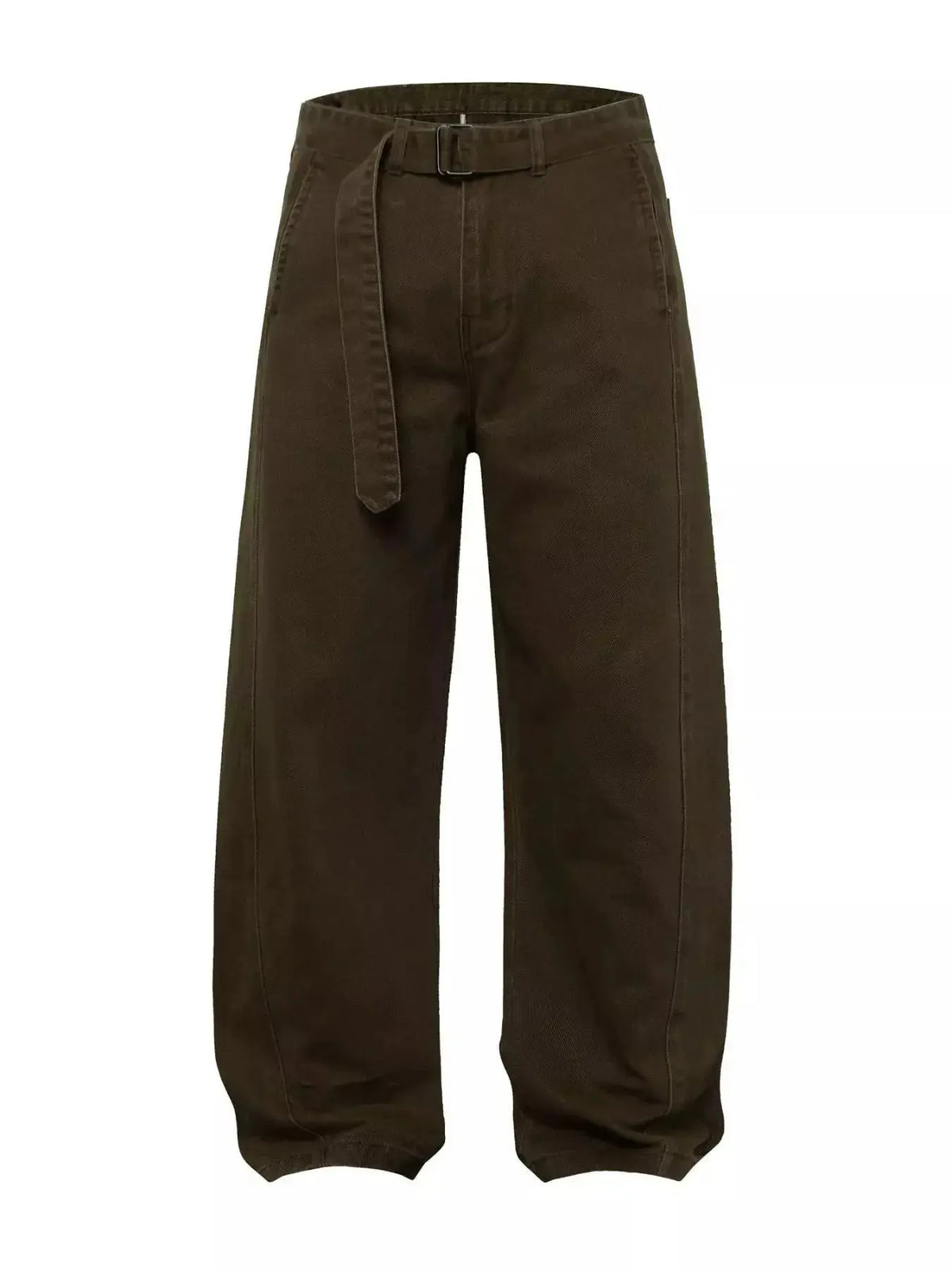 Pantalon Cargo Wide Leg avec Ceinture Homme  COOLANDBAG