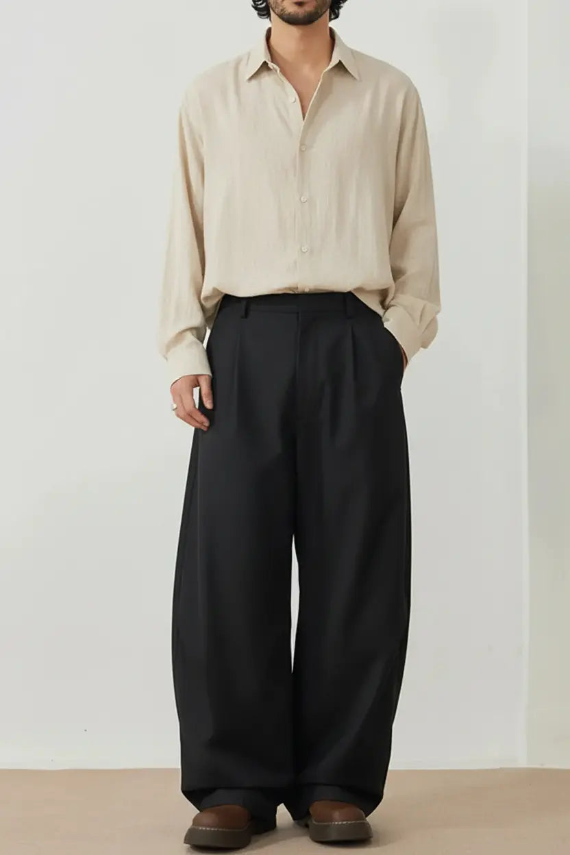 Pantalon Casual Wide Leg  COOLANDBAG