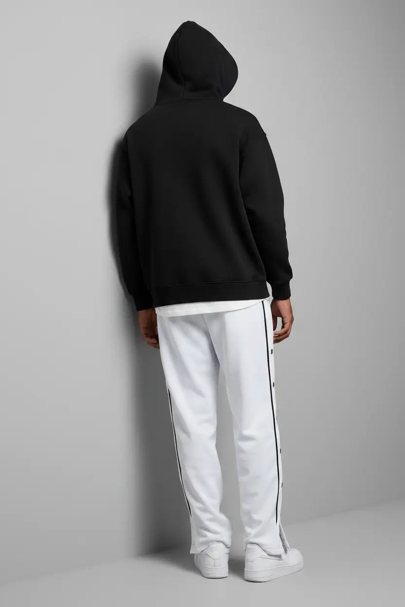 Pantalon de Jogging Grande Taille Loose Fit Boutons Pression  COOLANDBAG