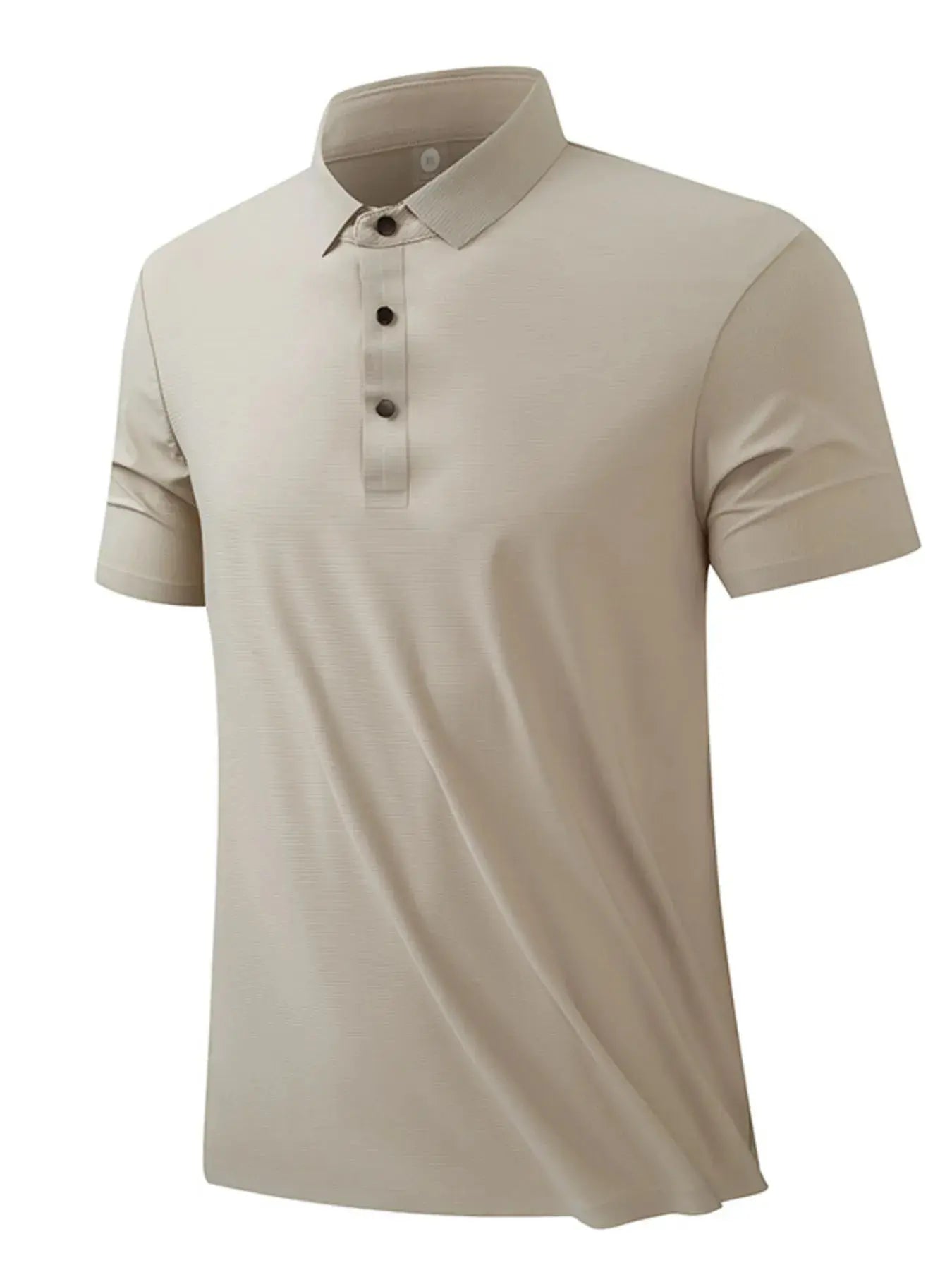 Polo Manches Courtes Détail Boutonné Grande Taille Homme  COOLANDBAG