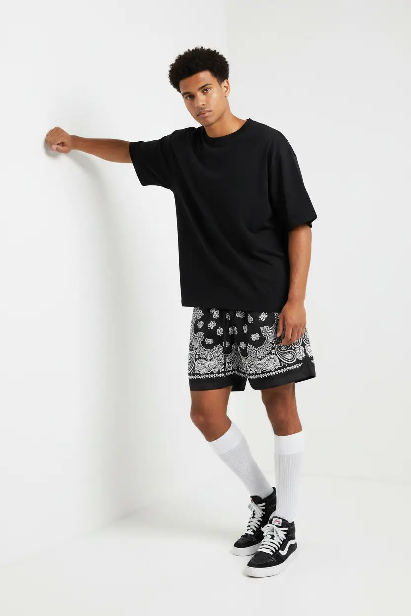 Short Imprimé Cordon Poches  COOLANDBAG
