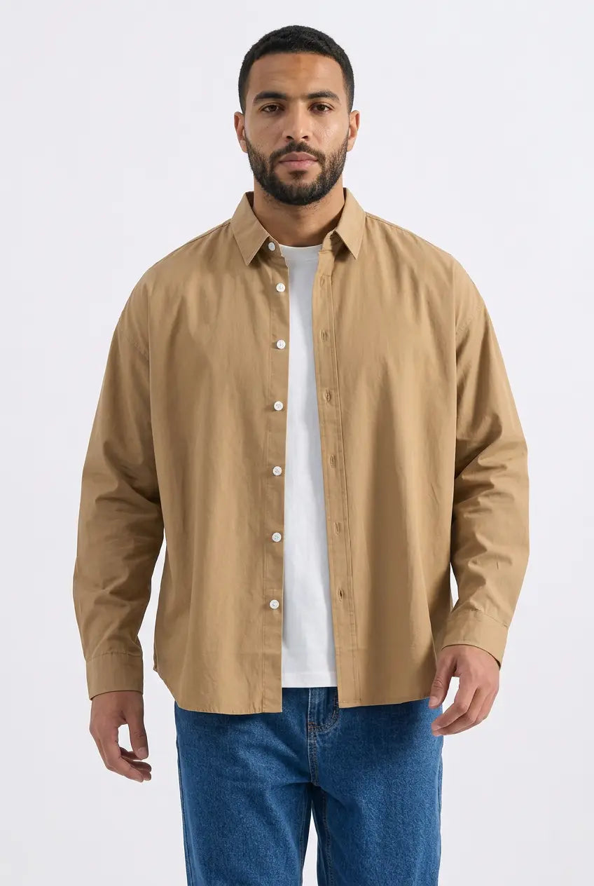 Surchemise Oversize Manches Longues Grande Taille Homme  COOLANDBAG