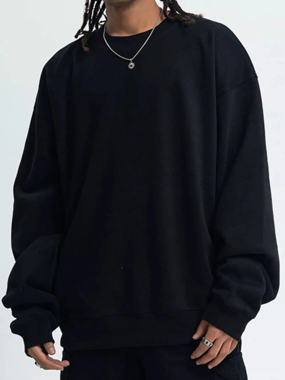 Sweat Col Rond Manches Longues Homme  COOLANDBAG