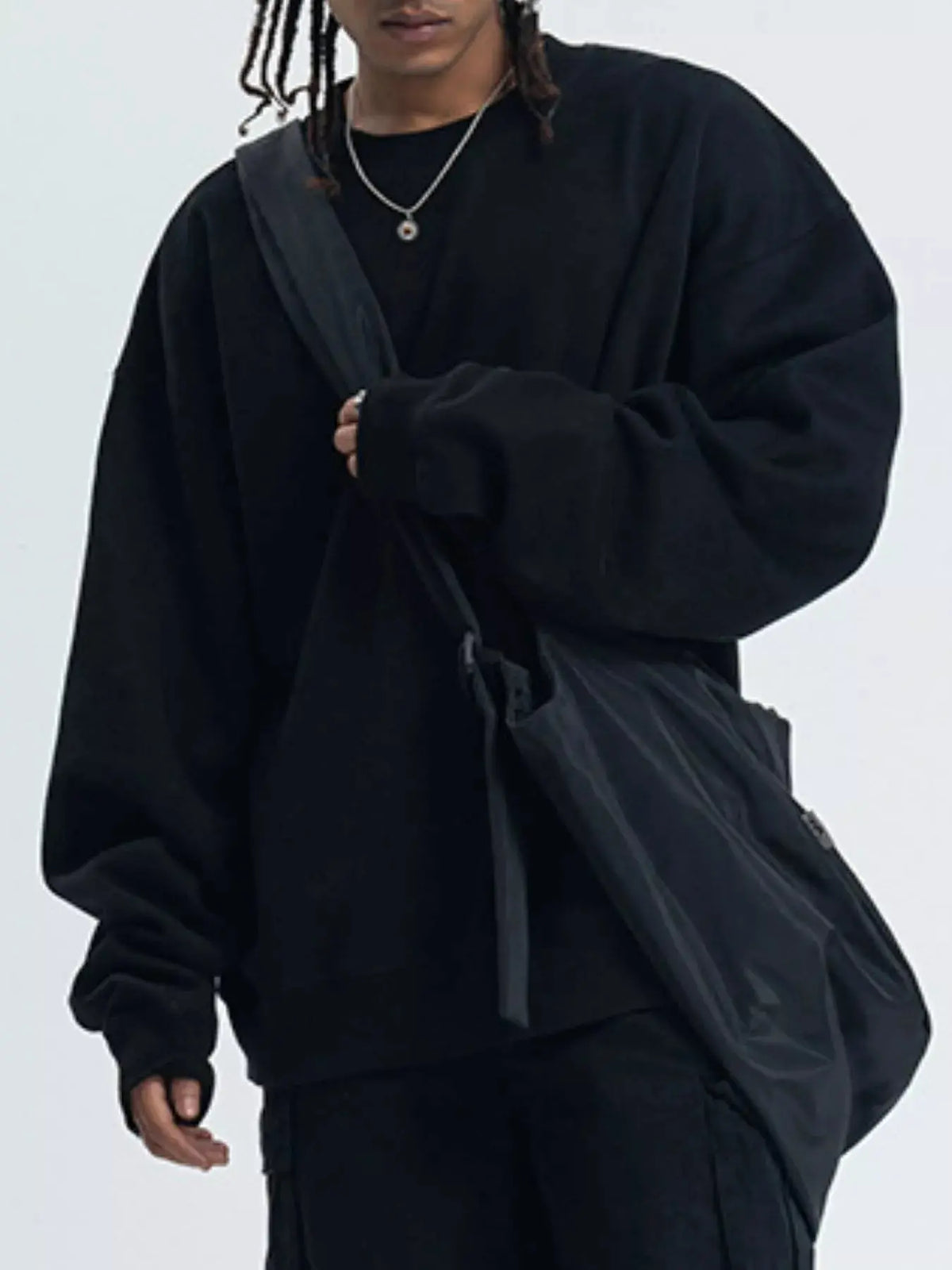 Sweat Col Rond Manches Longues Homme  COOLANDBAG