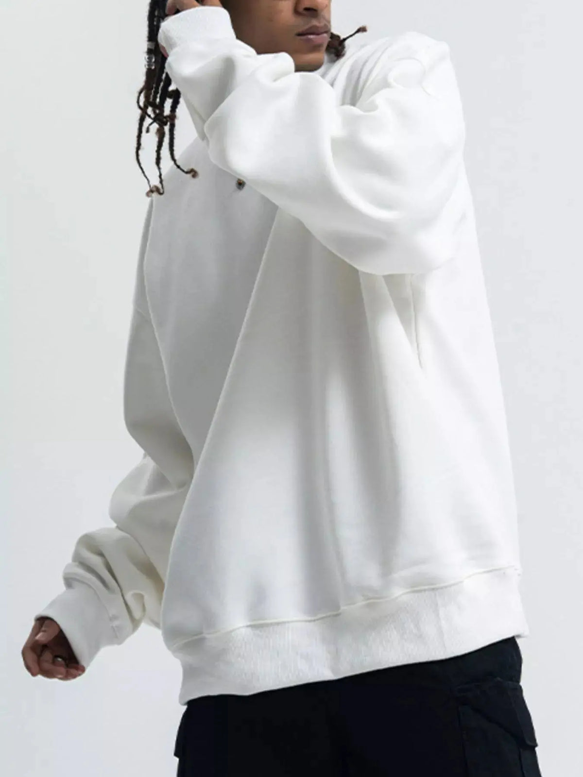 Sweat Col Rond Manches Longues Homme  COOLANDBAG