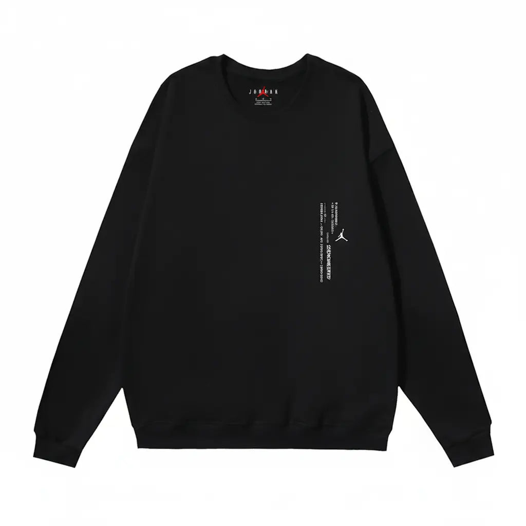 Sweatshirt Jordan 23Engineered Noir fond blanc studio