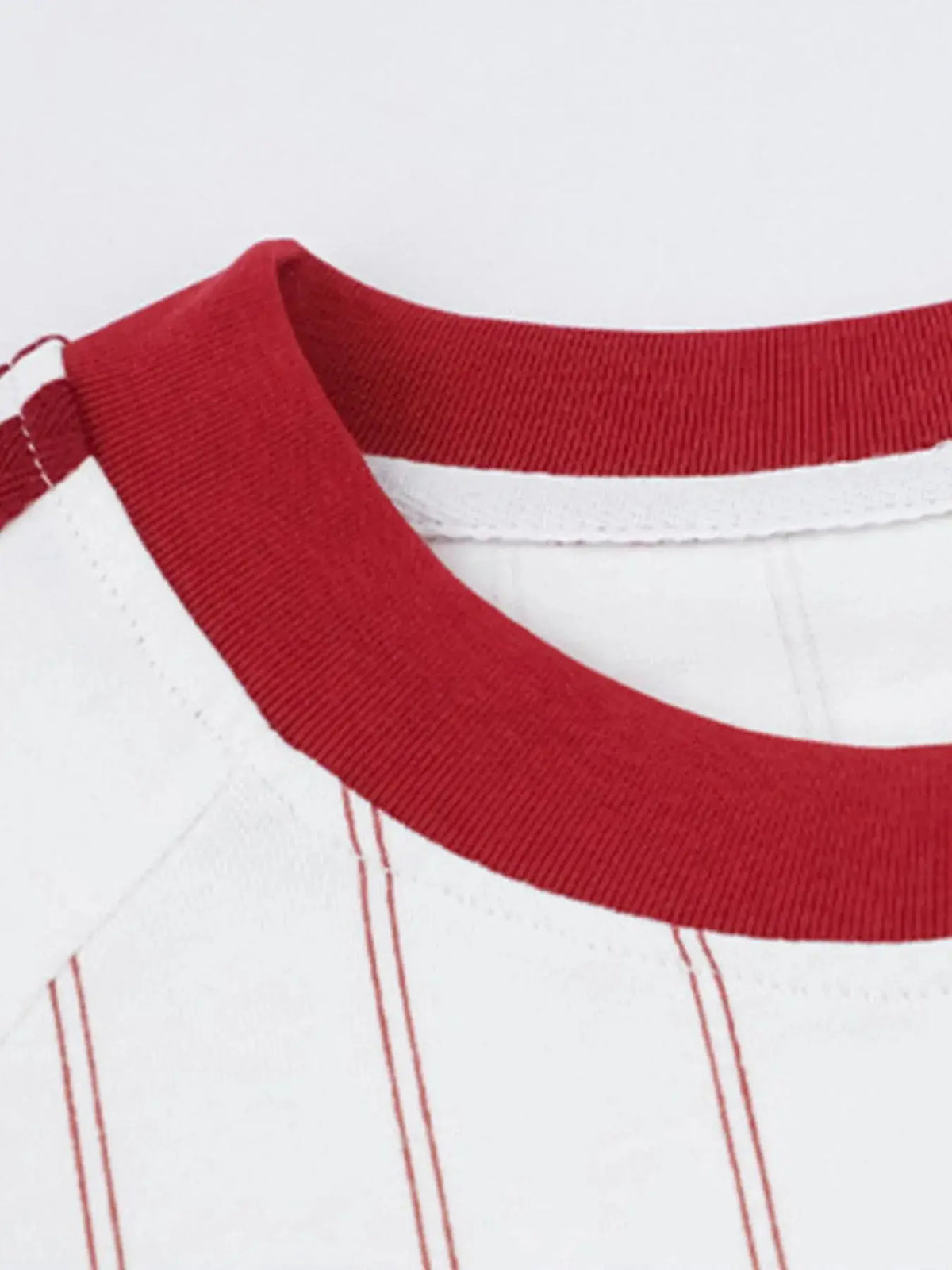 T-Shirt Baseball Rayé « Numéro 83 » Homme  COOLANDBAG