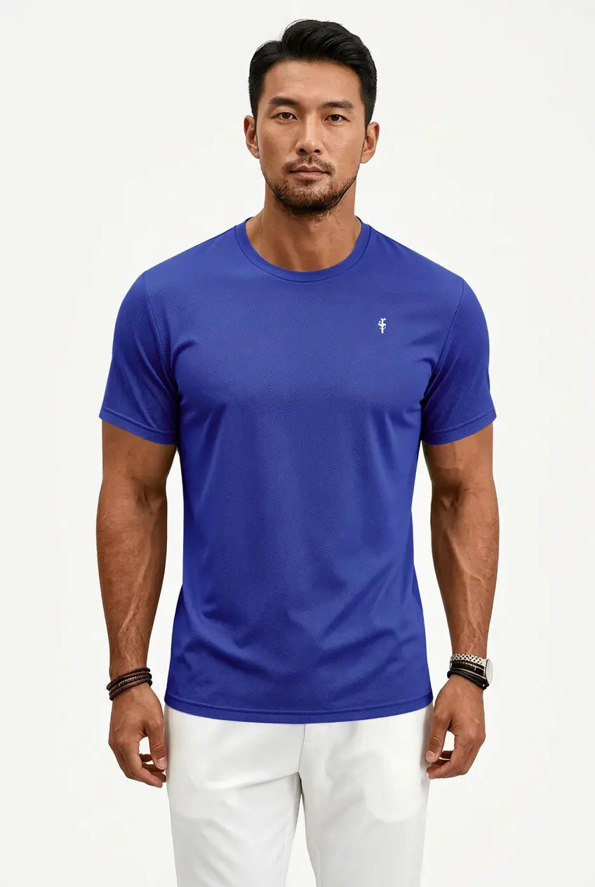 T-Shirt Col Rond Classique Grande Taille Homme  COOLANDBAG