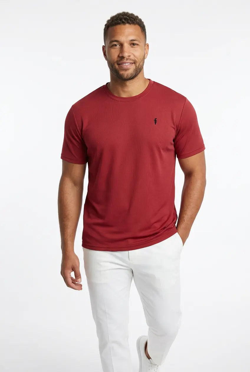 T-Shirt Col Rond Classique Grande Taille Homme  COOLANDBAG