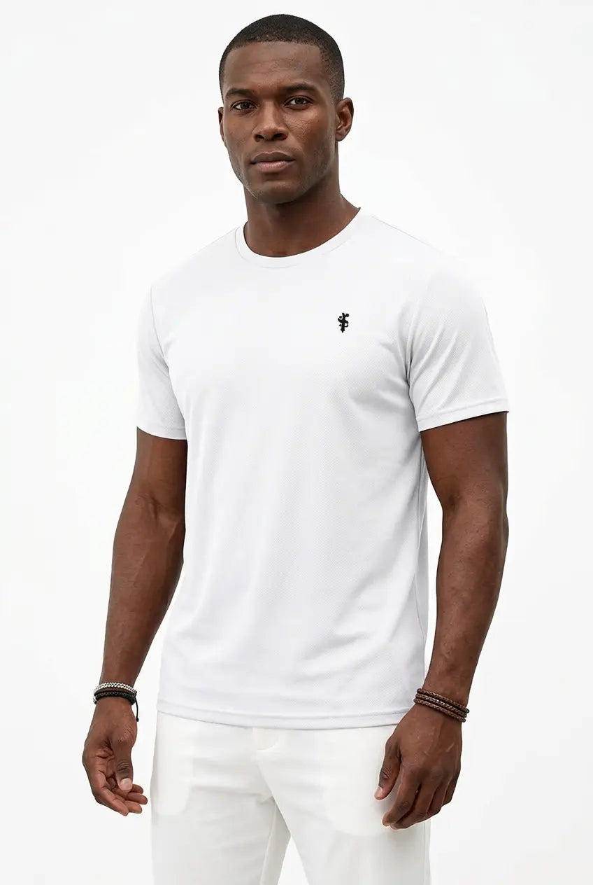 T-Shirt Col Rond Classique Grande Taille Homme  COOLANDBAG