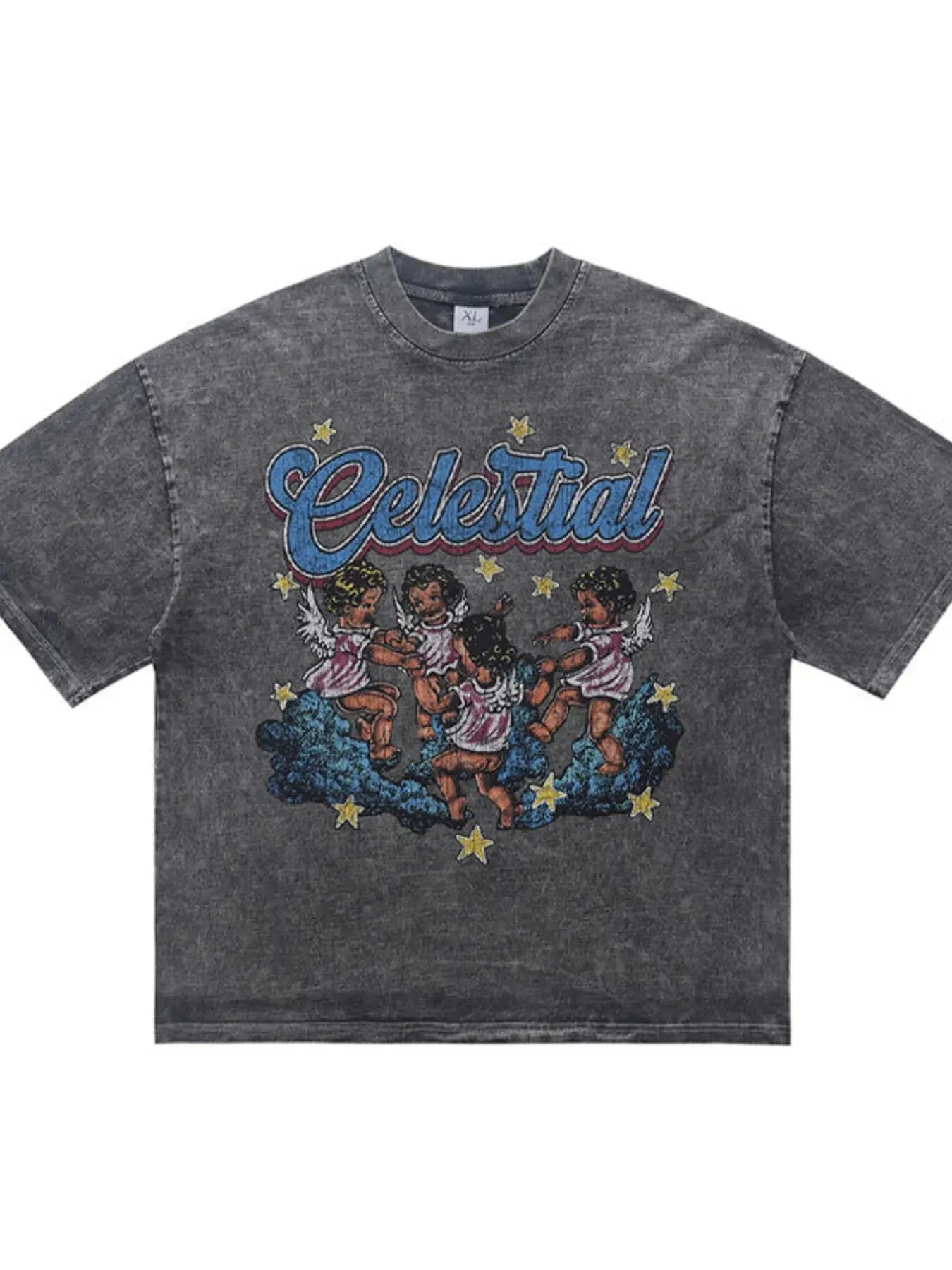 T-Shirt Col Rond Graphique Manches Mi-Longues Homme  COOLANDBAG