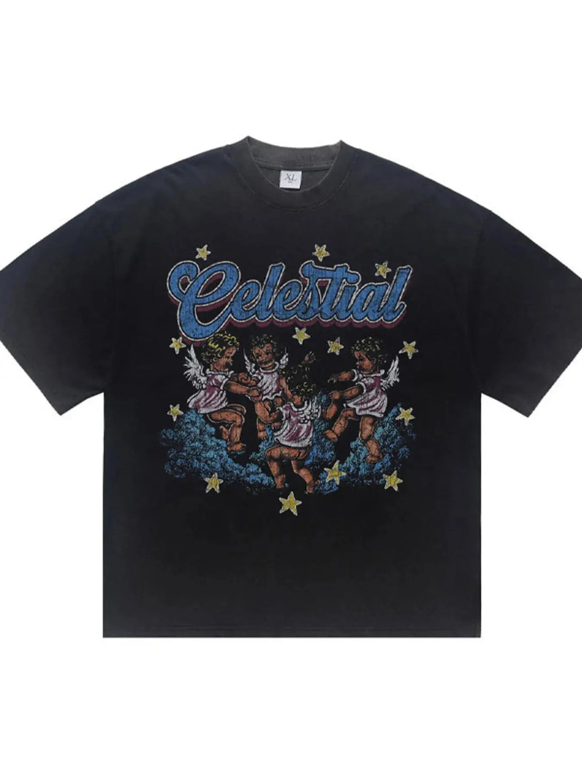 T-Shirt Col Rond Graphique Manches Mi-Longues Homme  COOLANDBAG