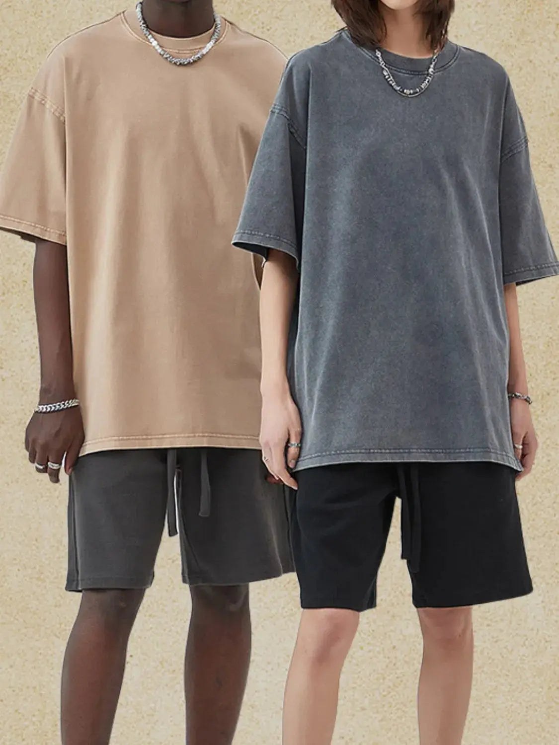 T-Shirt Col Rond Manches Mi-Longues Homme  COOLANDBAG