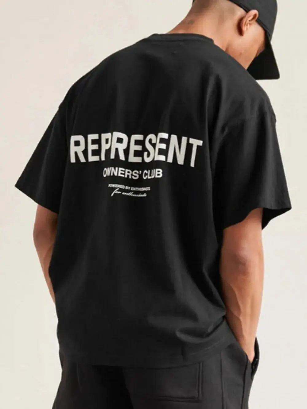 T-Shirt Col Rond Manches Mi-Longues Imprimé Lettres Grande Taille Homme  COOLANDBAG