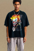 T-Shirt Graphique Col Rond Manches Mi-Longues Homme  COOLANDBAG