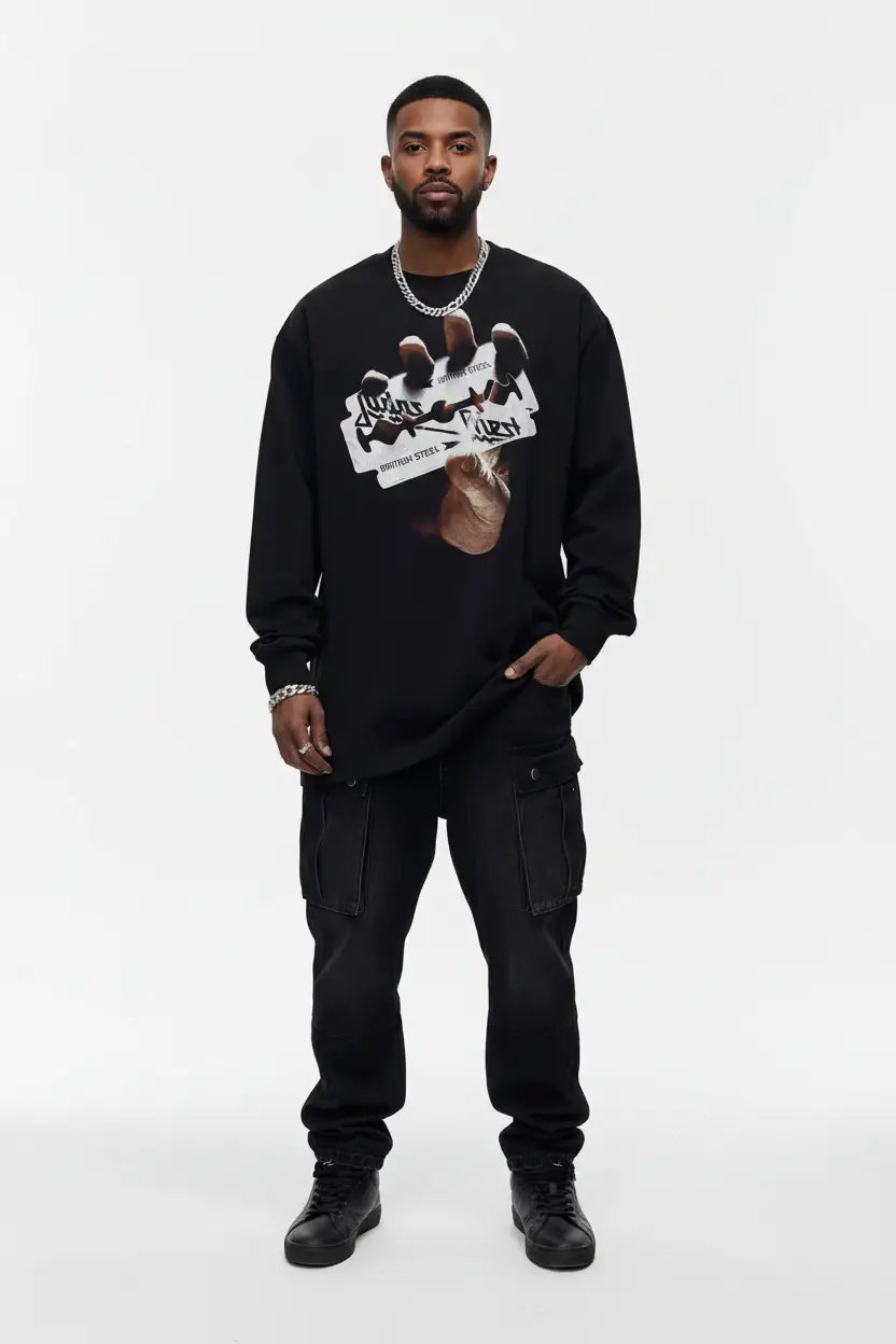 T-Shirt Graphique Manches Longues  COOLANDBAG
