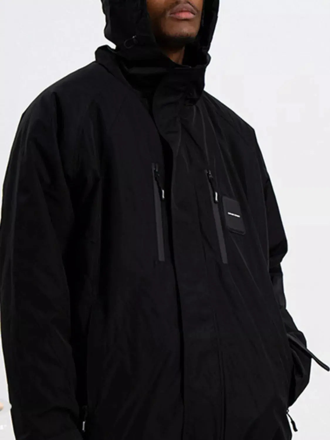 Veste Coupe-Vent à Capuche Manches Longues Homme  COOLANDBAG