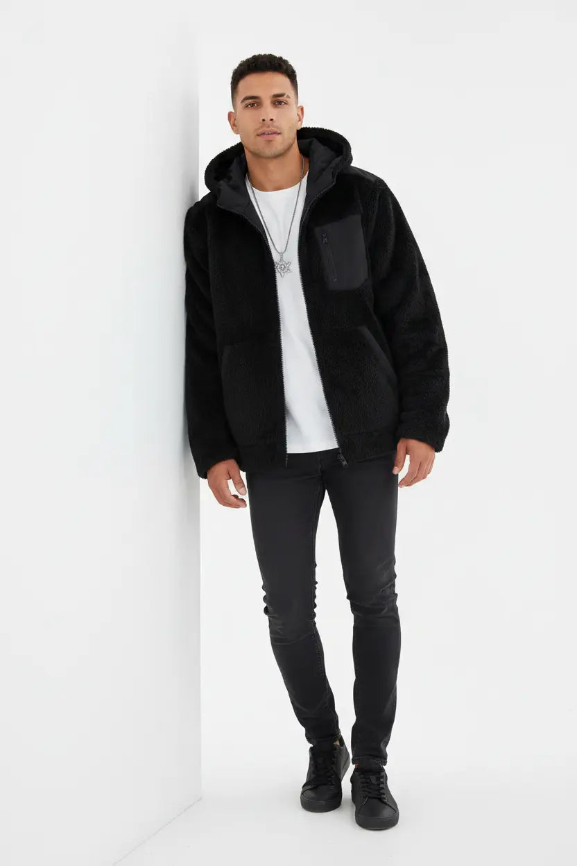 Veste Polaire Zippée à Capuche  COOLANDBAG