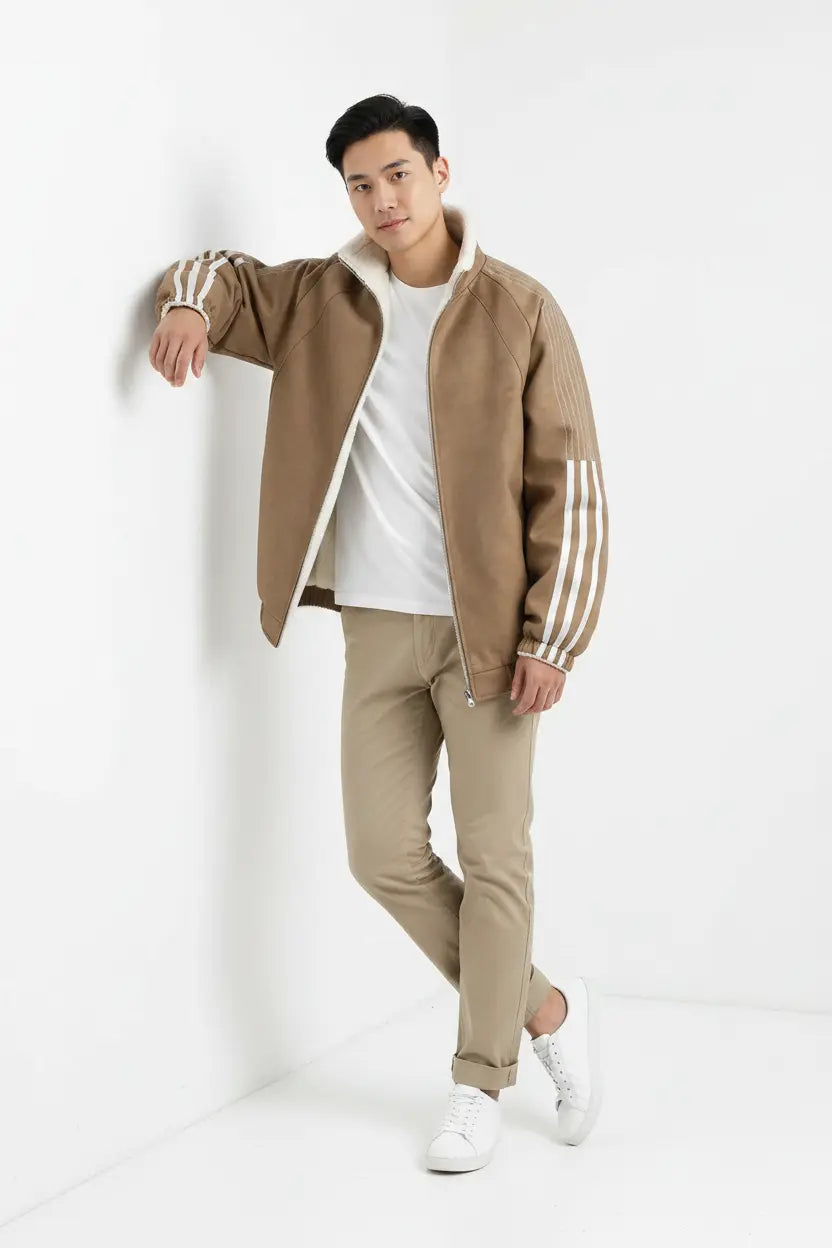 Veste Zippée Doublure Polaire  COOLANDBAG
