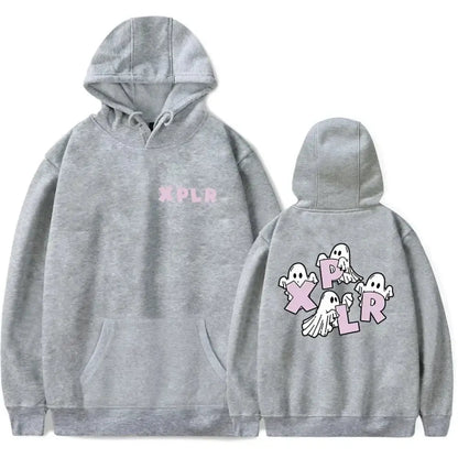 XPLR Sam et Colby Ghost Merch Sweats à capuche unisexes Vêtements décontractés Sweats à capuche pour hommes et femmes  COOLANDBAG