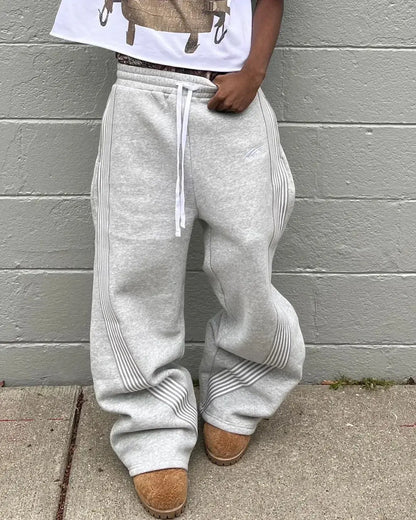 Y2k brodé noir gris pantalons décontractés camouflage fonctionnel tactique fonctionnel hommes femmes Premium Jogging cordon pantalons de survêtement  COOLANDBAG