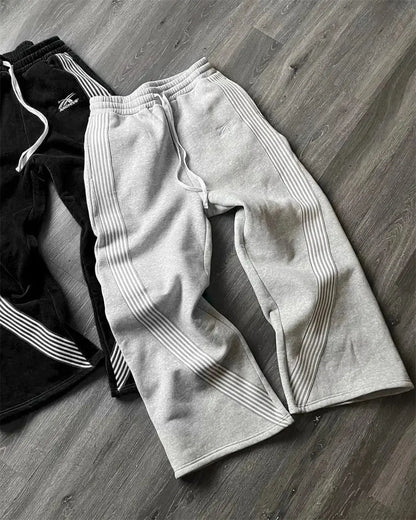 Y2k brodé noir gris pantalons décontractés camouflage fonctionnel tactique fonctionnel hommes femmes Premium Jogging cordon pantalons de survêtement  COOLANDBAG