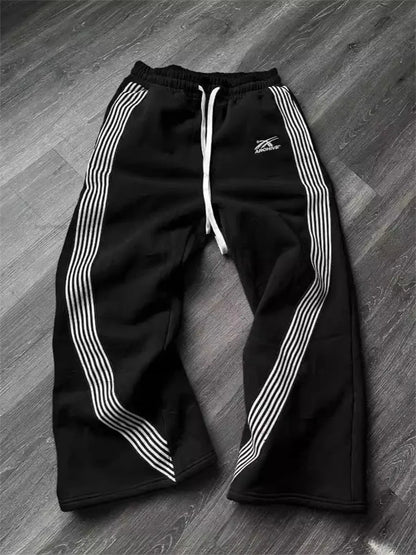 Y2k brodé noir gris pantalons décontractés camouflage fonctionnel tactique fonctionnel hommes femmes Premium Jogging cordon pantalons de survêtement  COOLANDBAG